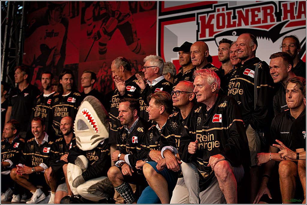 PENNY DEL;  Koelner Haie Fan- Fest zur Jubiläumssaison; Koeln, 12.08.2022